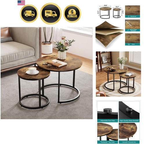 Nesting coffee table set 2 - coffee,