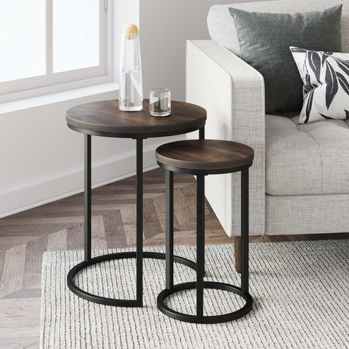 Lula nesting round side tables - nesting,