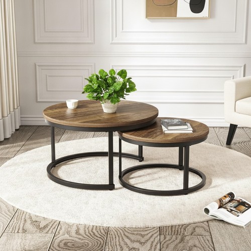Modern nesting coffee tables - modern,