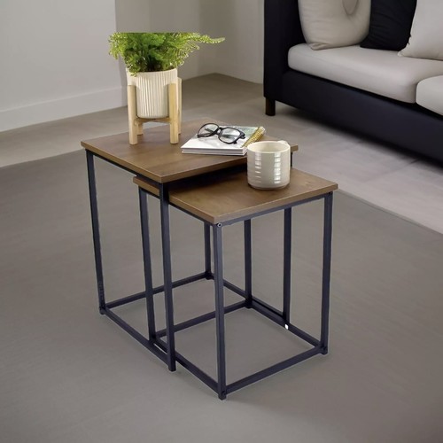 Wooden top and metal frame - hq,