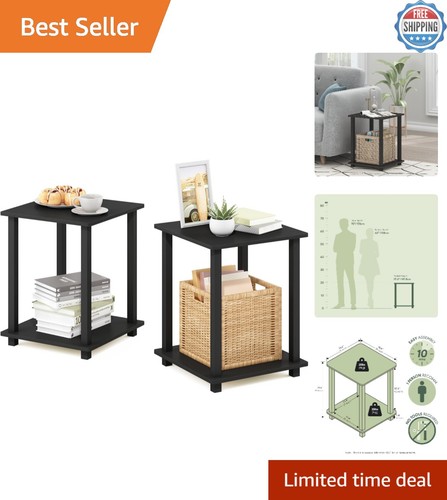 Contemporary square end table - square,